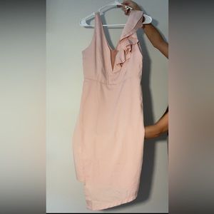 Pink cocktail dress